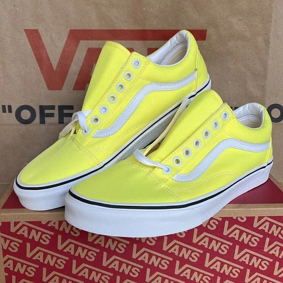 Vans Old Skool Neon Lemon Tonic/True White WMNS sneakers - Picture 6 of 16